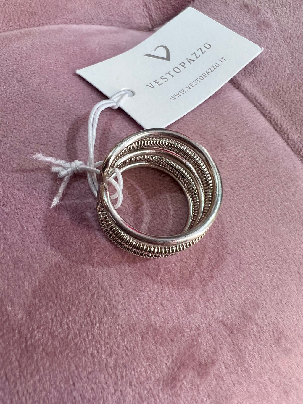 Anello Texture Vesto Pazzo