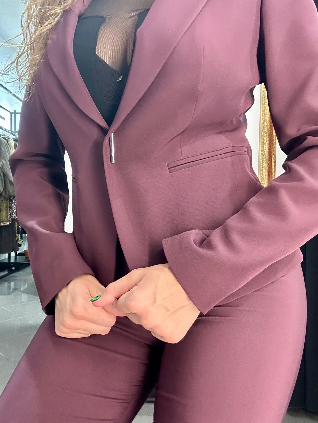 Tailleur Borgundy Eco
