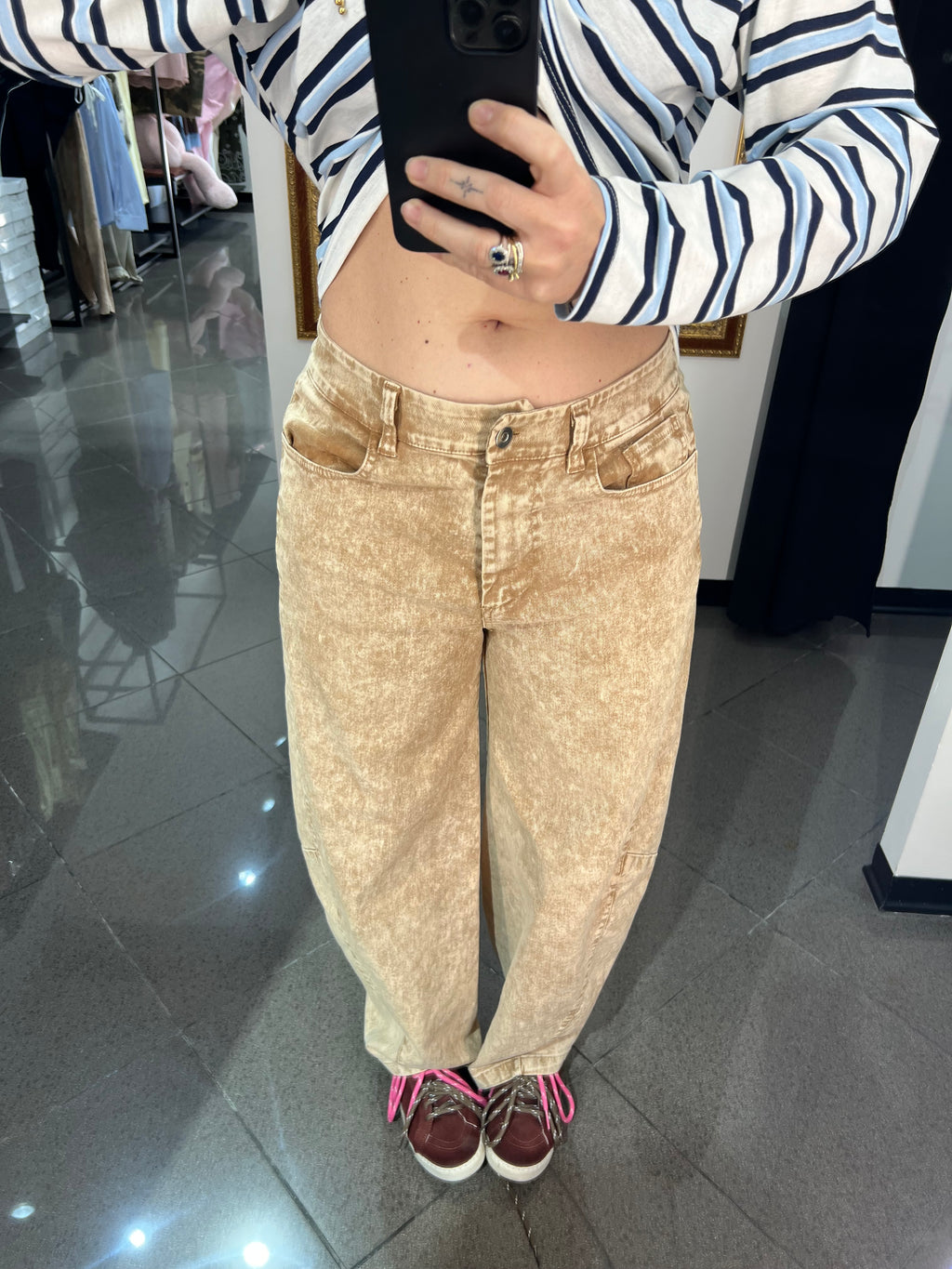 Jeans Marmorizzato Haveone