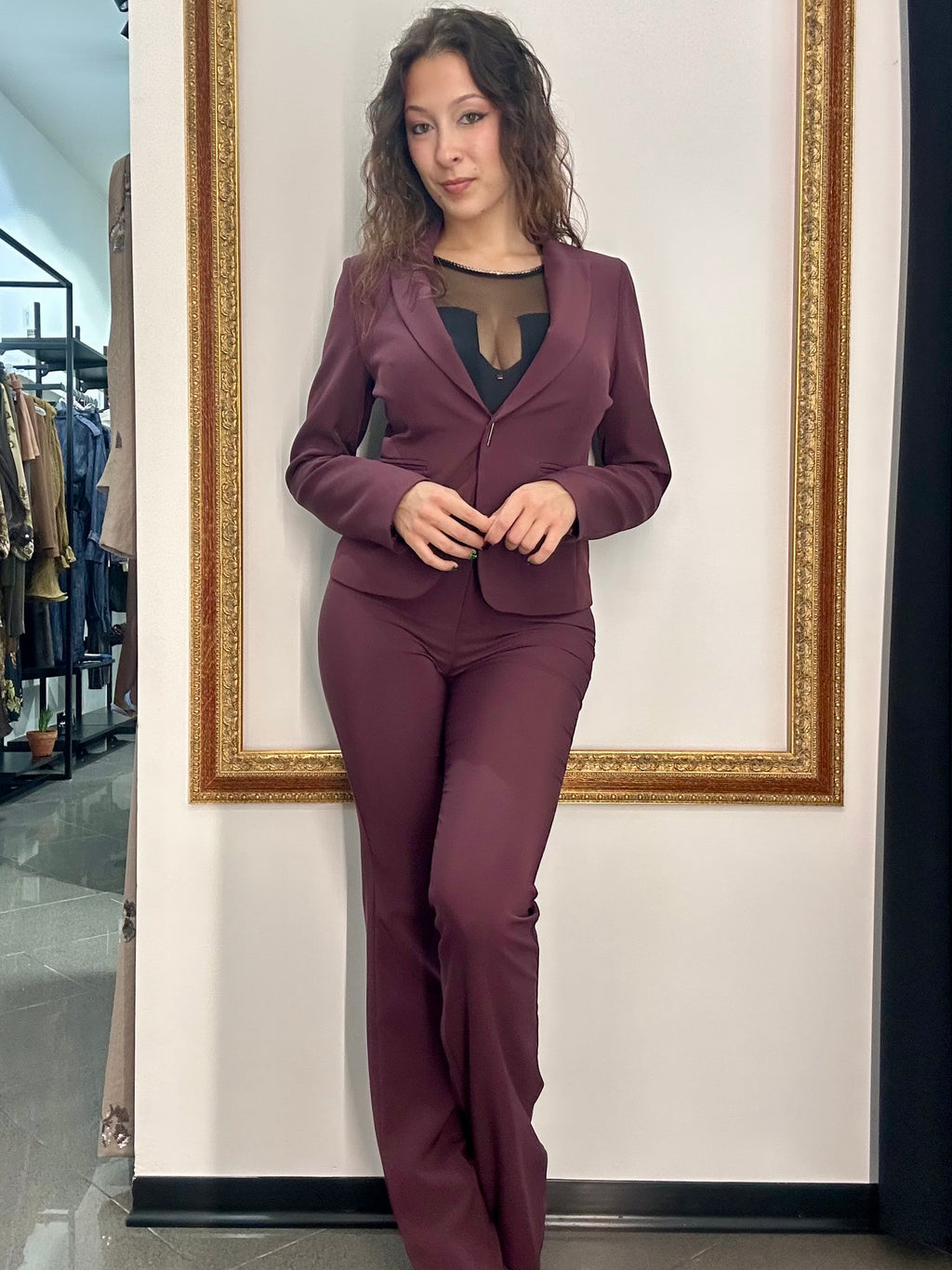 Tailleur Borgundy Eco