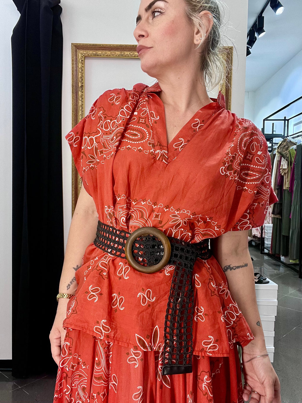 Camicia Bandana Kontatto