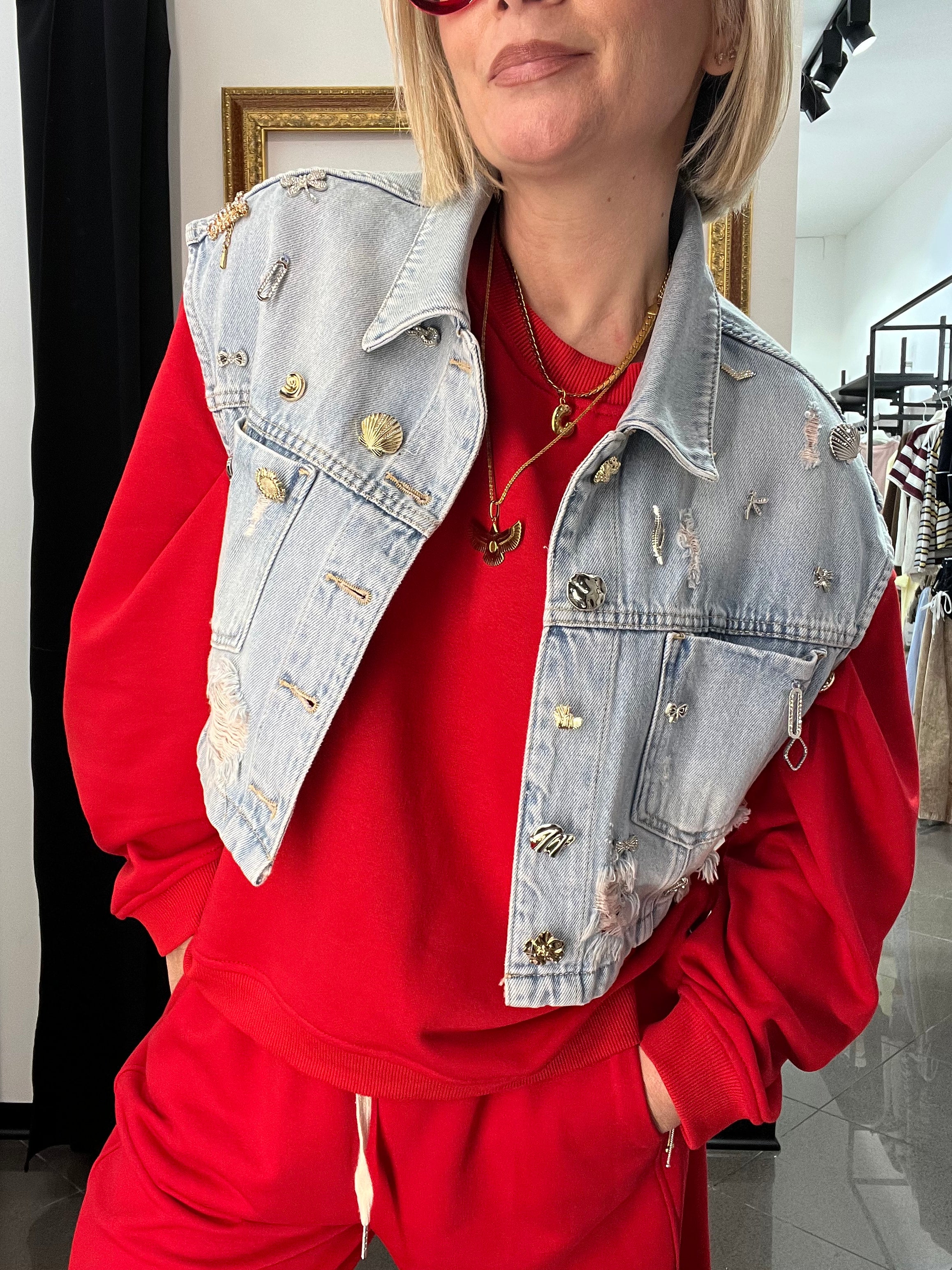 Gilet Applicazioni Kontatto