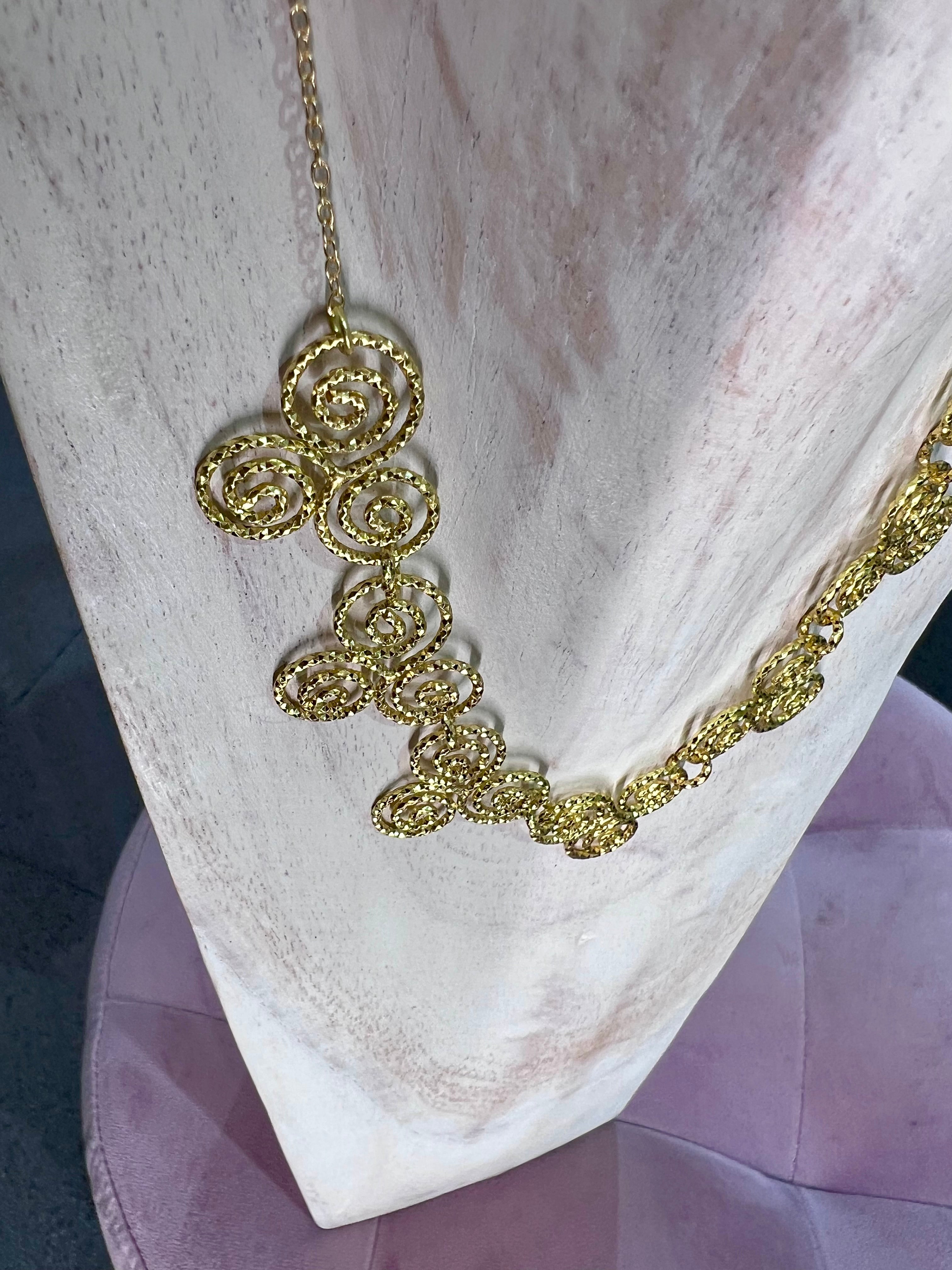 Collana Spirali Vesto Pazzo