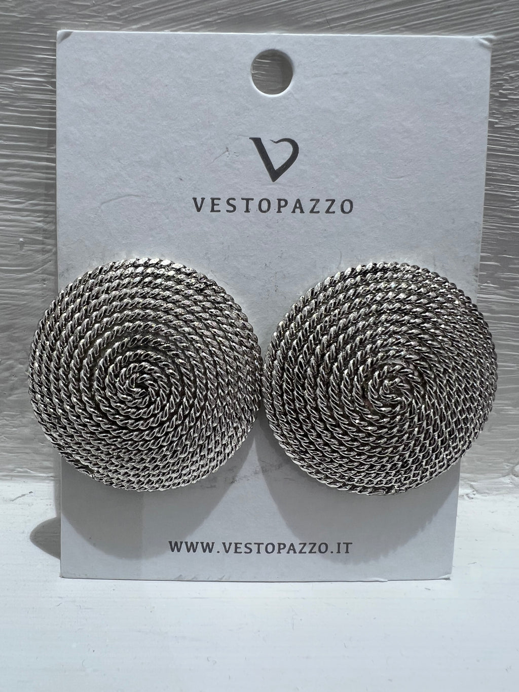 Orecchini Placca Vesto Pazzo