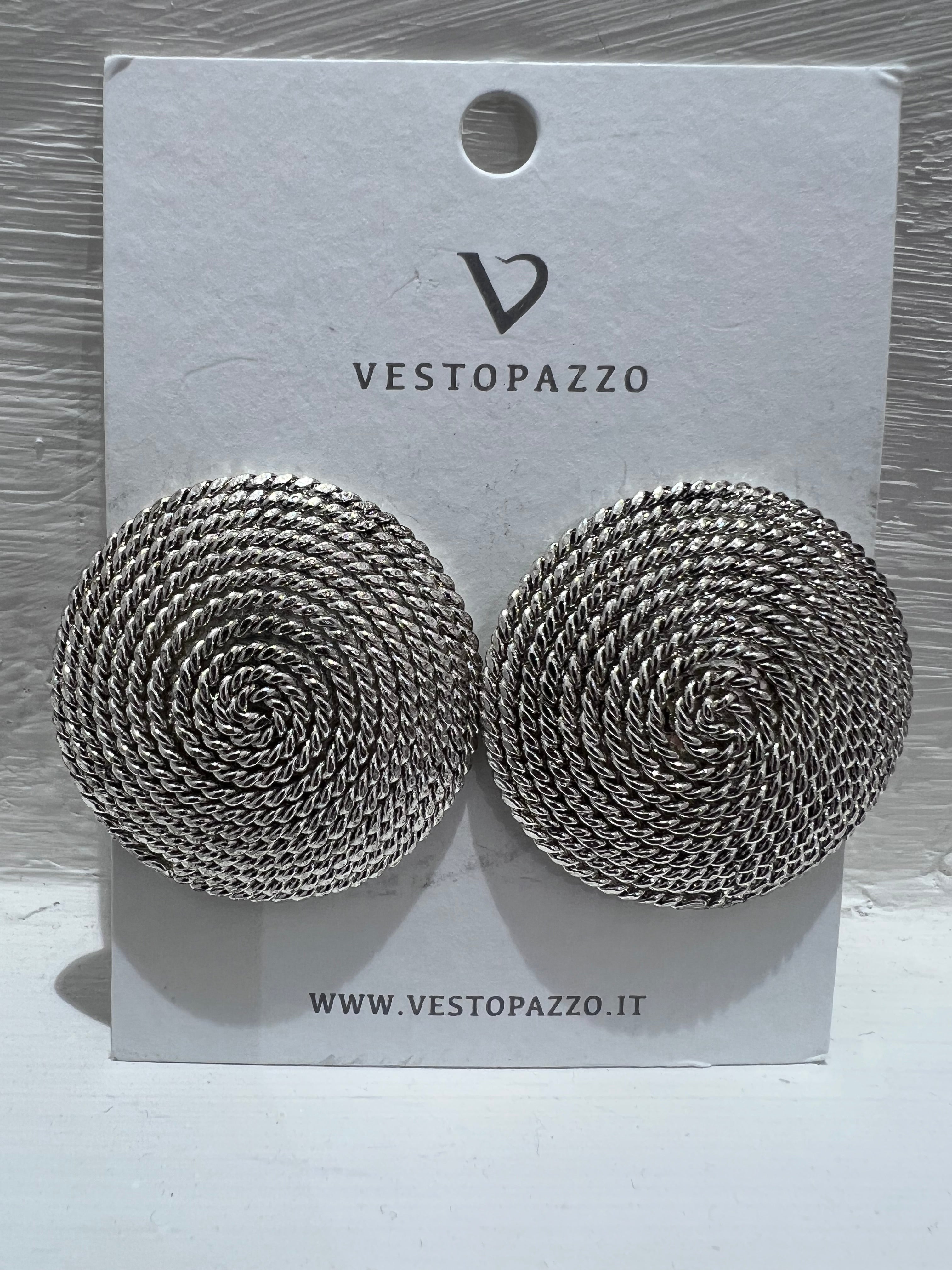 Orecchini Placca Vesto Pazzo