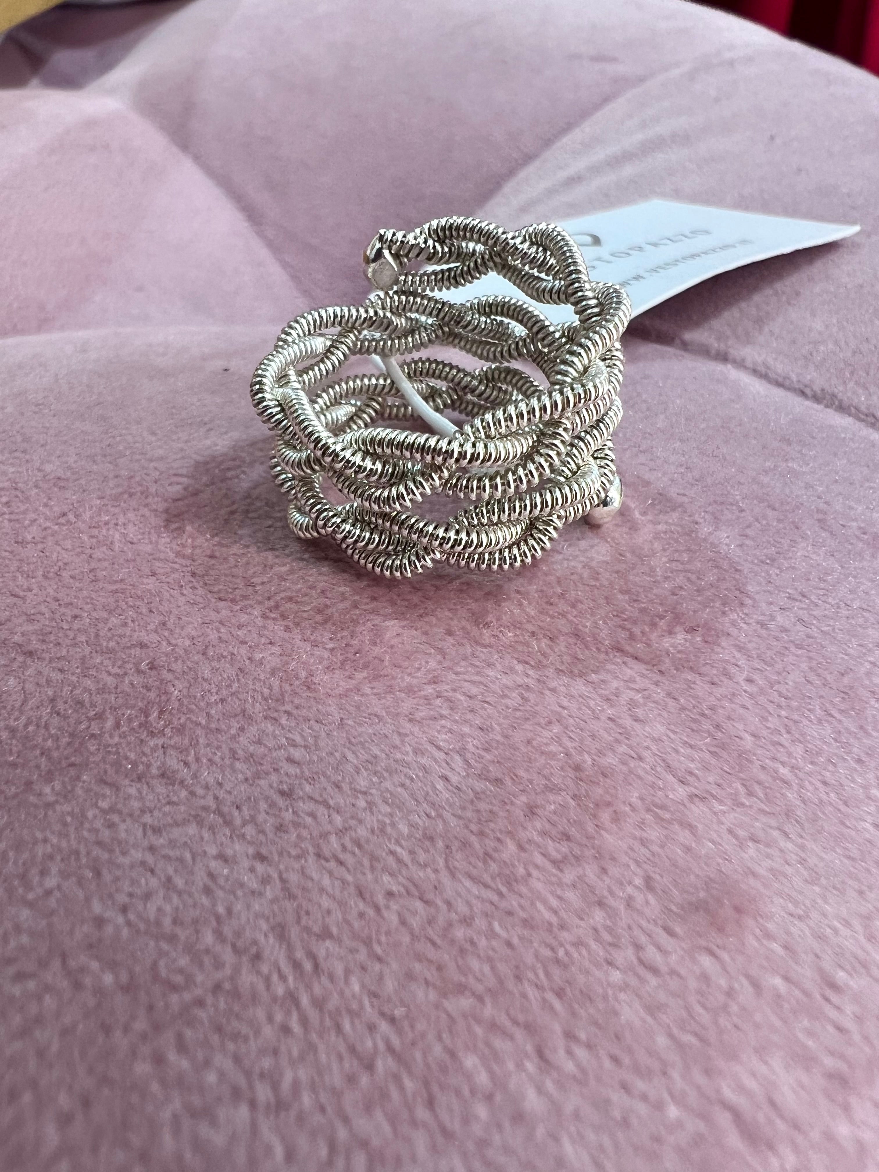 Anello Intreccio Vesto Pazzo