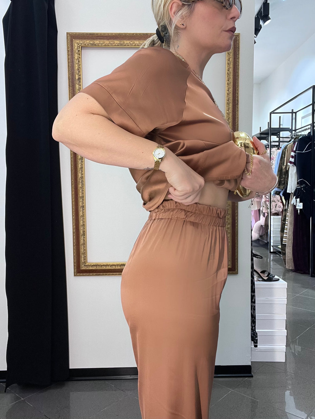 Pantalone Satin Emyo
