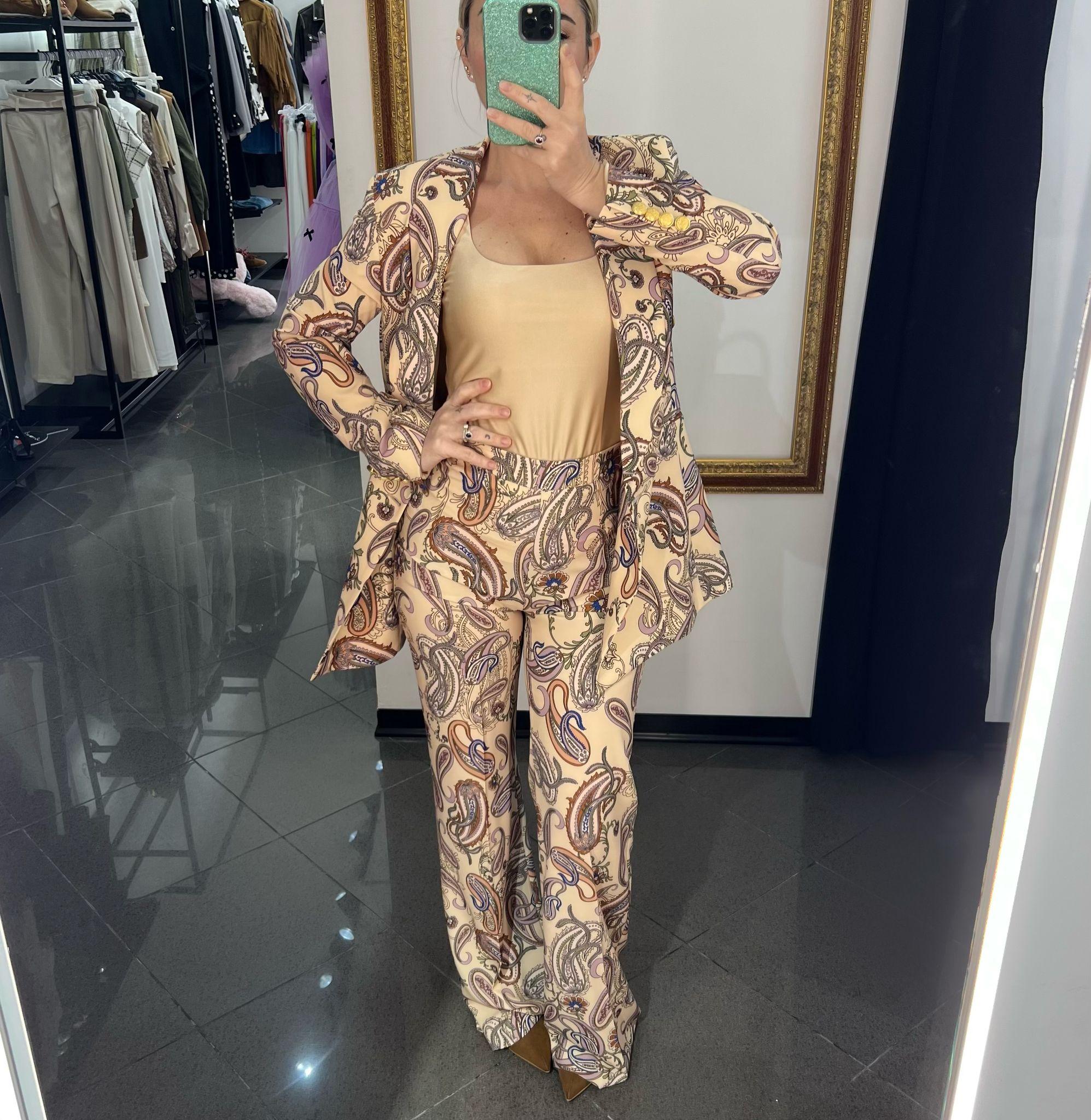 Pantalone Damascato Elmas Phil