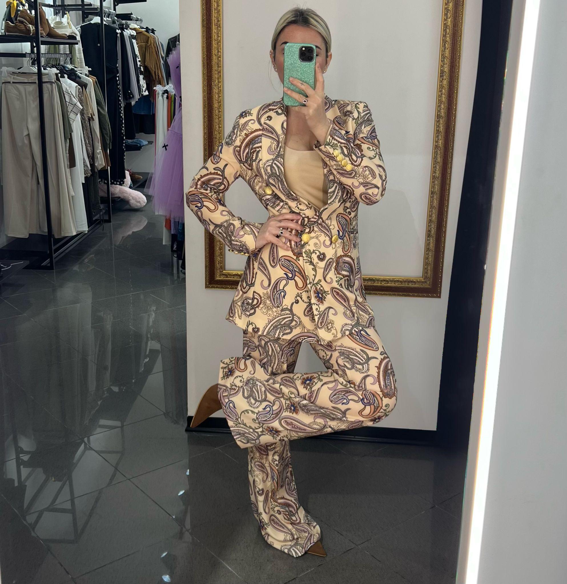 Pantalone Damascato Elmas Phil