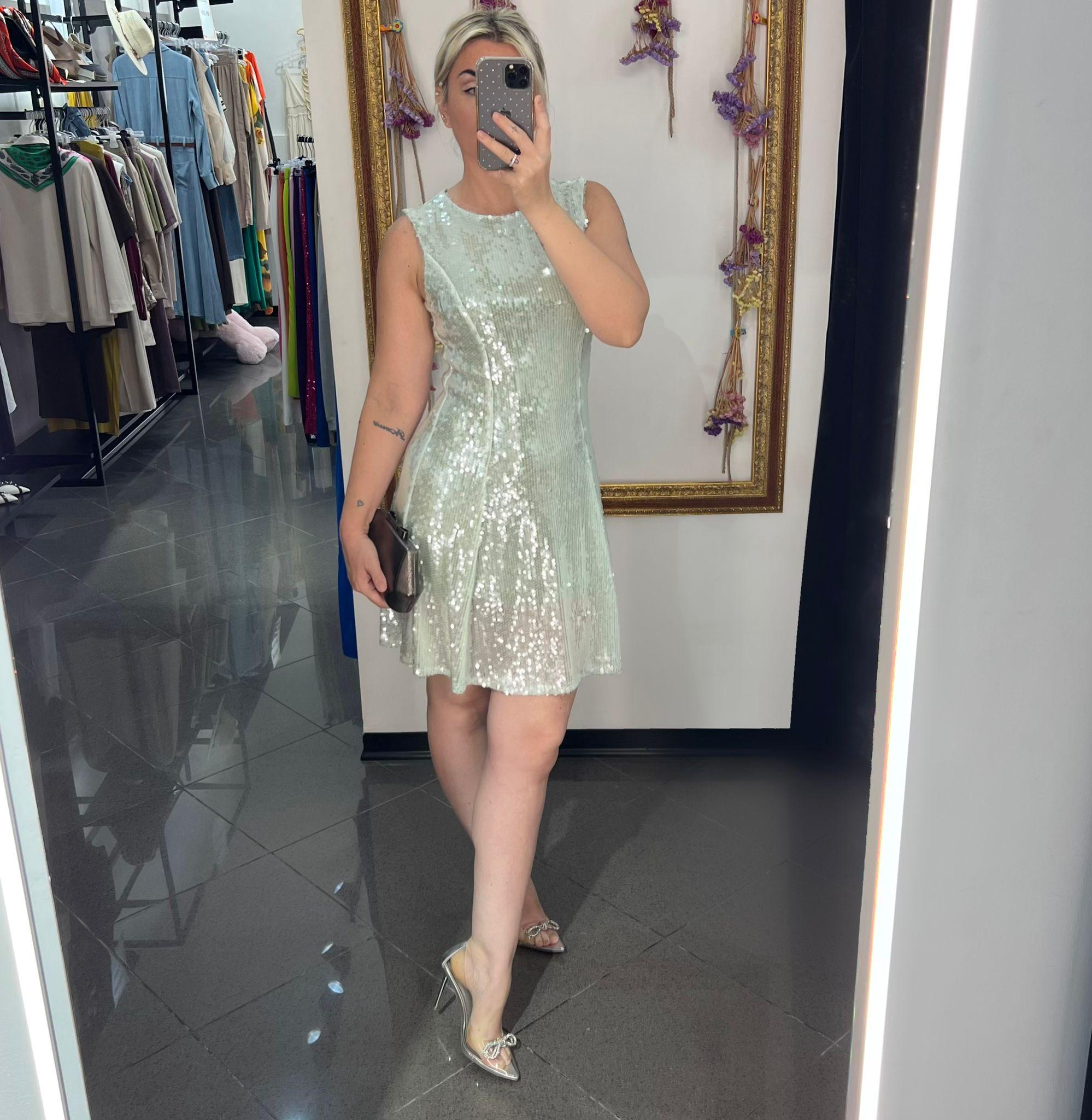 Abito Paillettes Kontatto