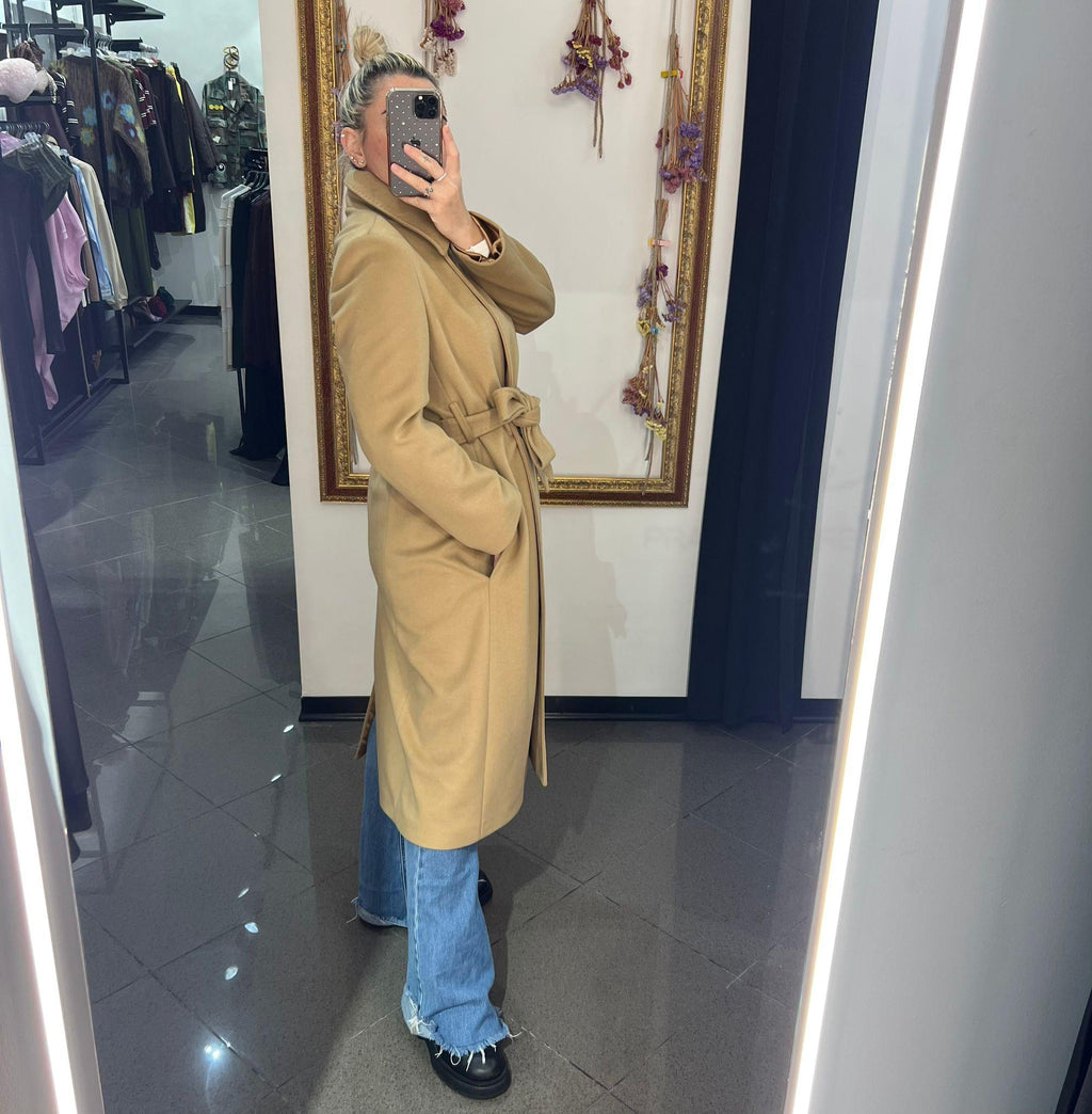 Cappotto Cammello Elmas Phil