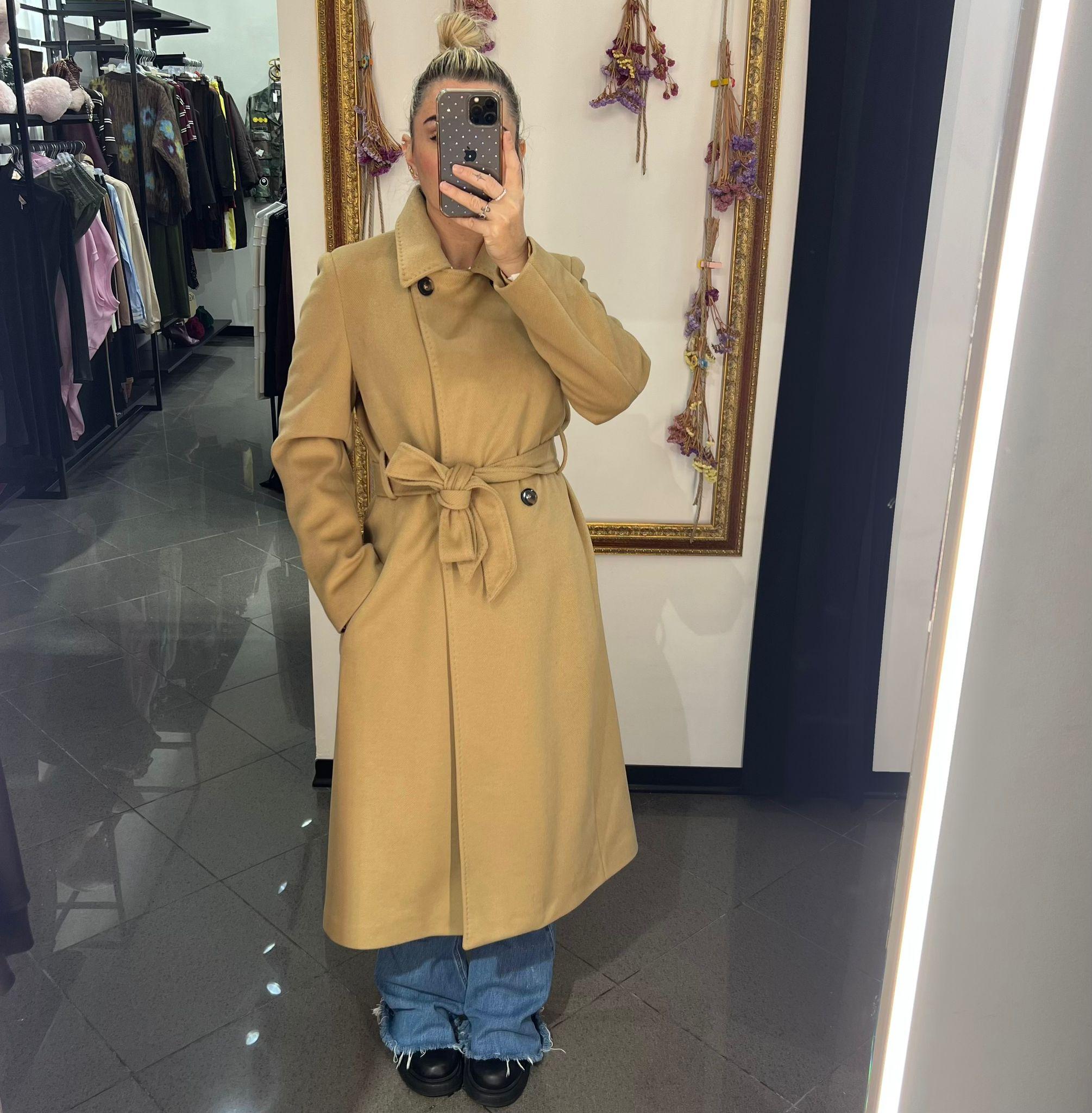 Cappotto Cammello Elmas Phil