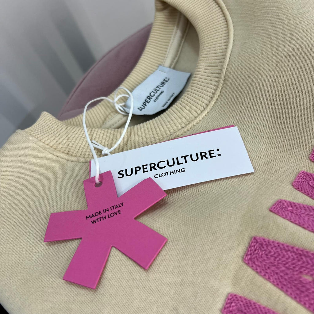 Felpa Girocollo Superculture