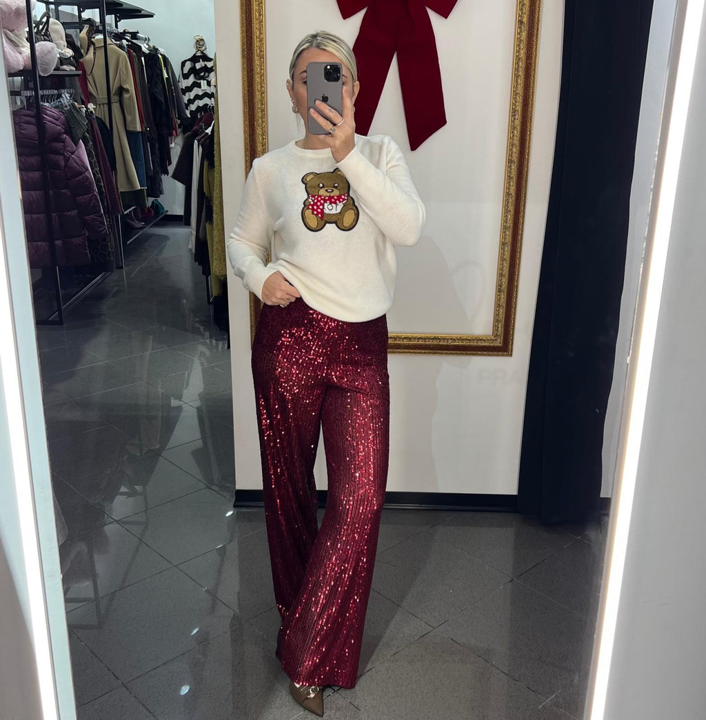 Pantalone Paillettes Kontatto