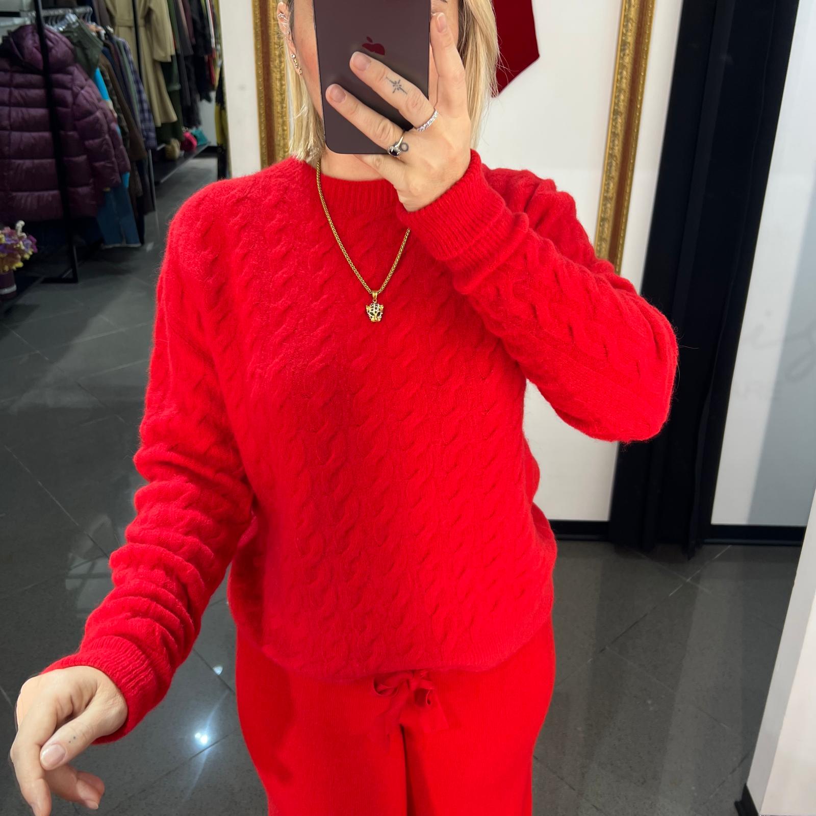 Girocollo Trecce Kontatto